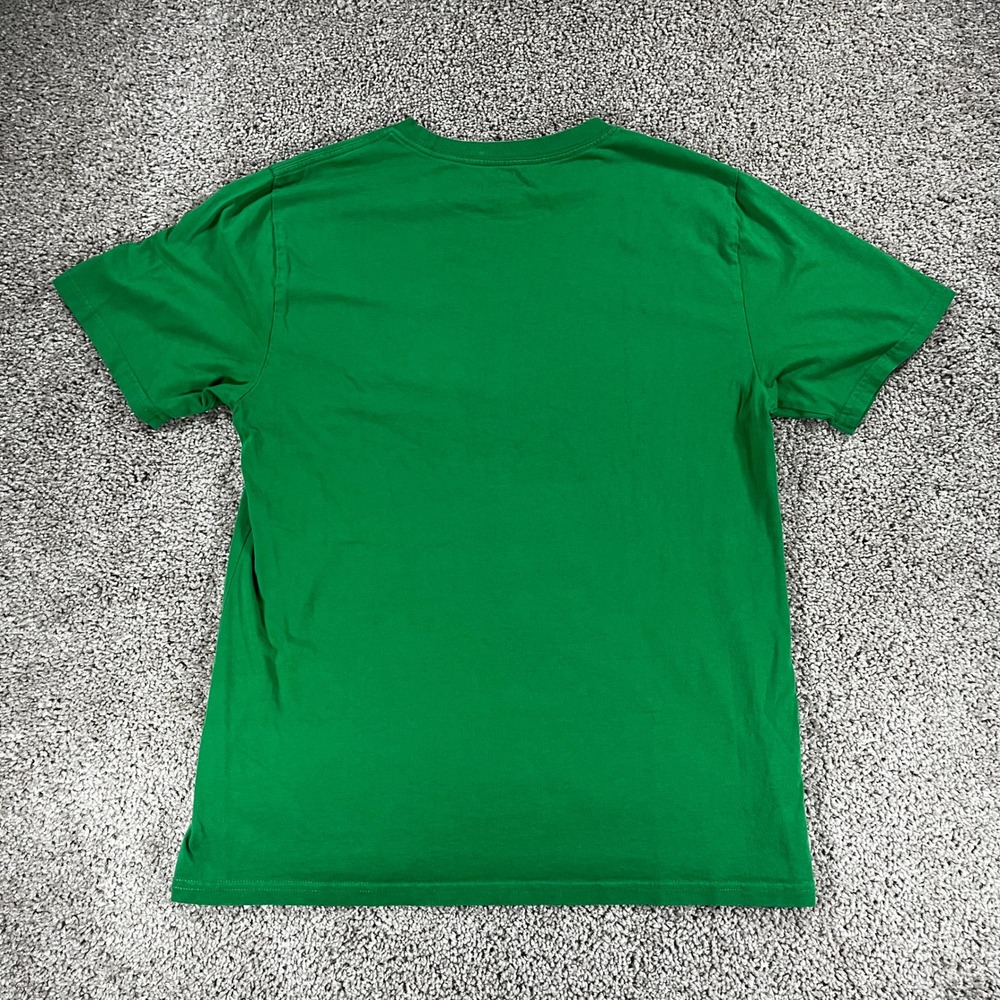 Polo Ralph Lauren Mens Green Graphic T-Shirt XL Boys Fits Mens Small Paint Logo - Picture 7 of 7